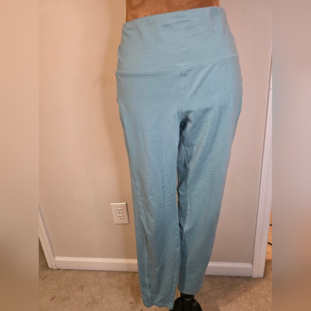 RBX Women’s Blue Active Leggings – Size Large – High Rise Athletic Pants